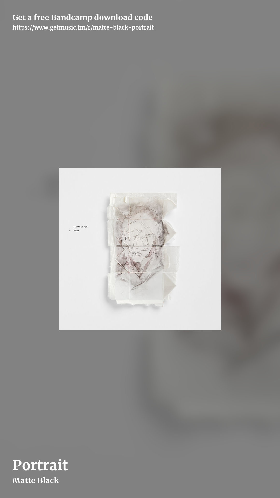Portrait by Matte Black, story promo share image