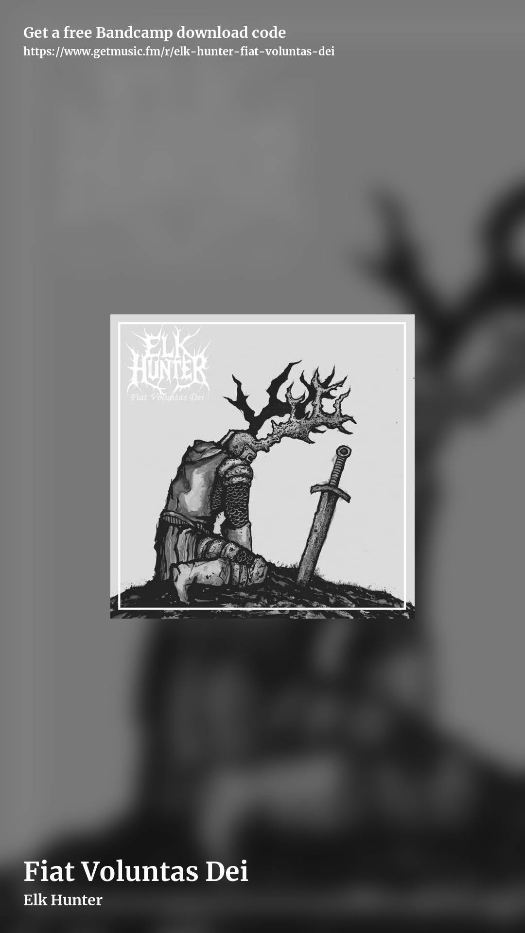 Fiat Voluntas Dei by Elk Hunter, story promo share image