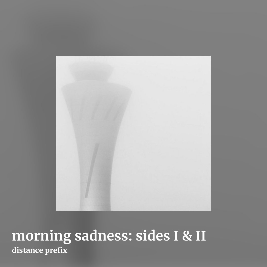 morning sadness: sides I & II by distance prefix, square clean share image