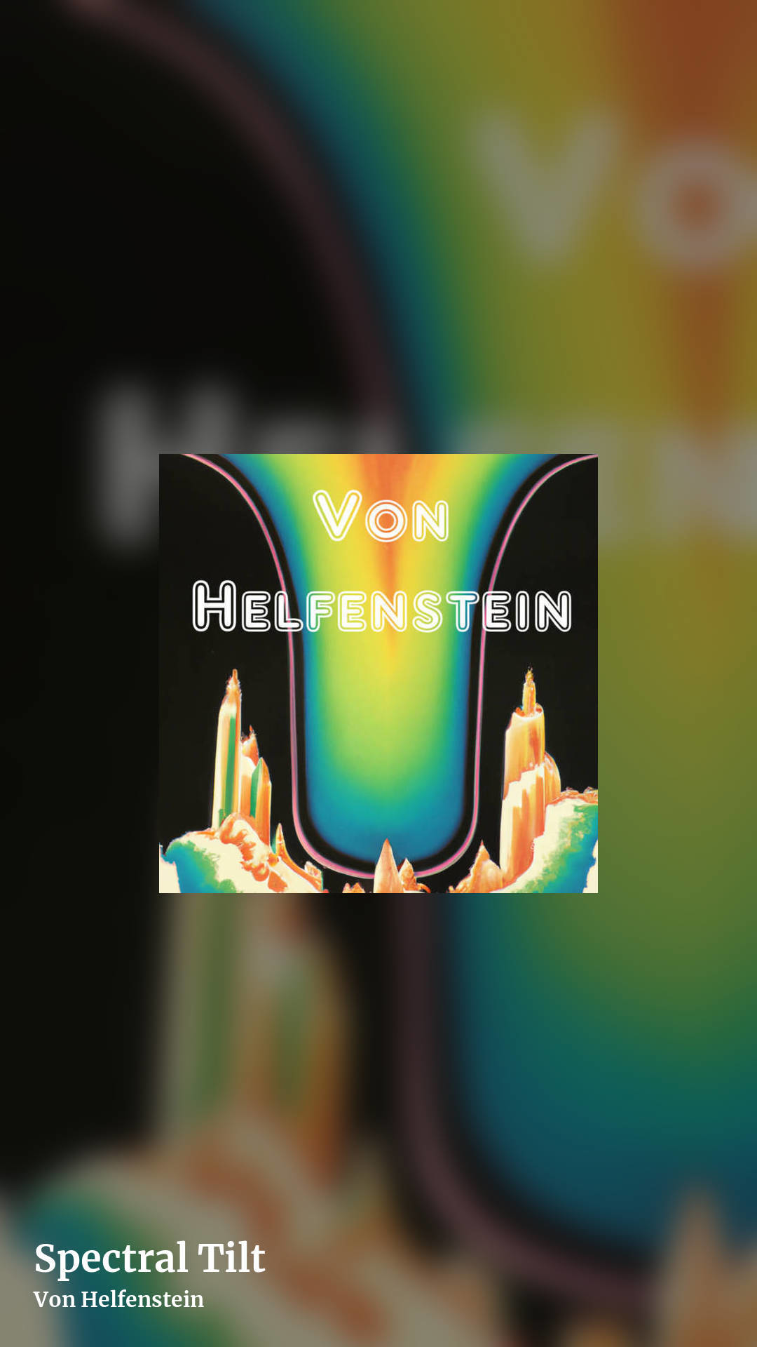Spectral Tilt by Von Helfenstein, story clean share image