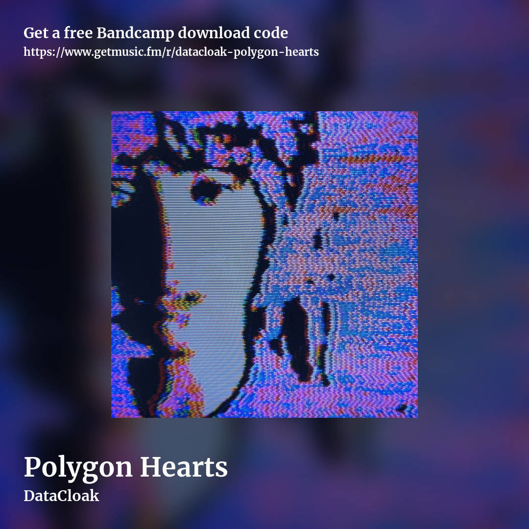 Polygon Hearts by DataCloak, square promo share image