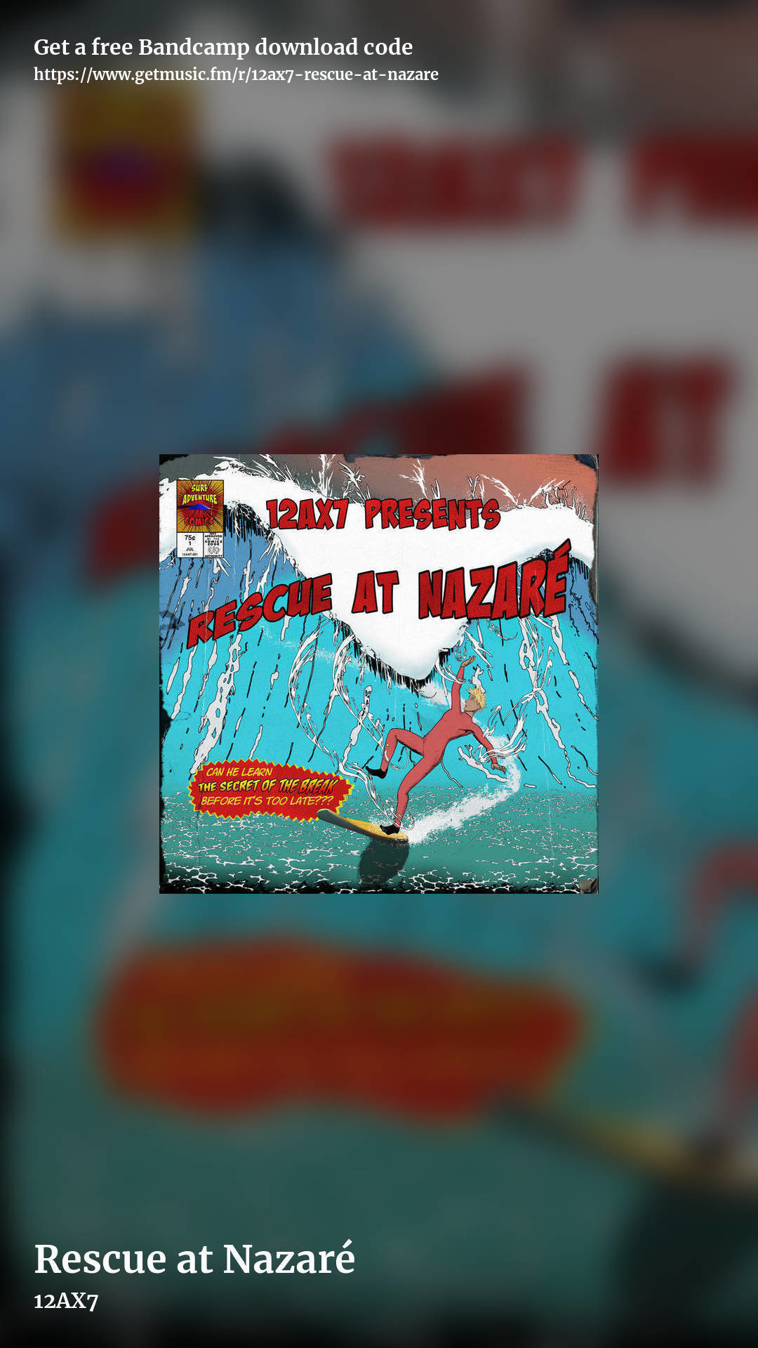 Rescue at Nazaré by 12AX7, story promo share image