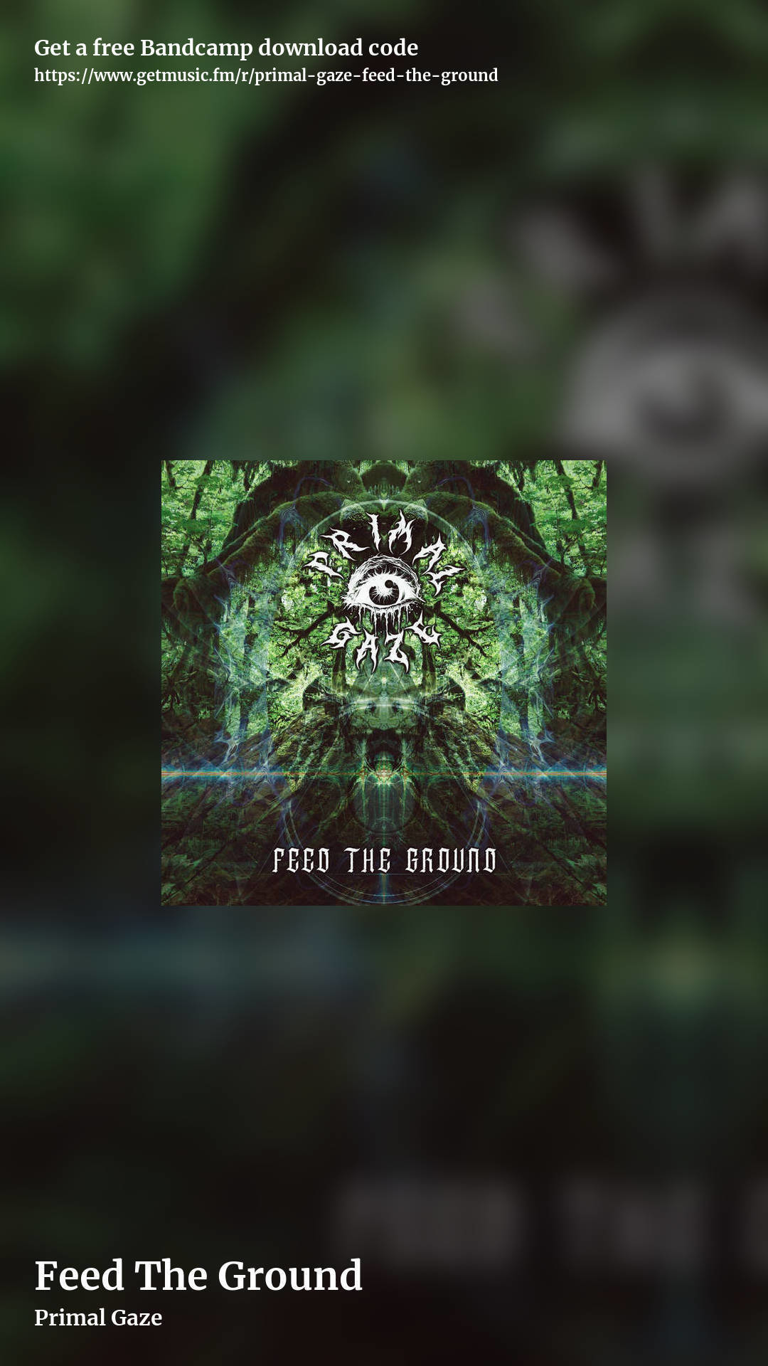 Feed The Ground by Primal Gaze, story promo share image