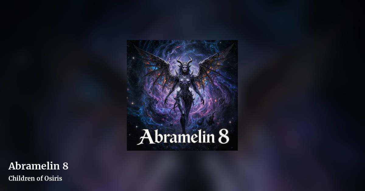 Abramelin 8 by Children of Osiris, landscape clean share image