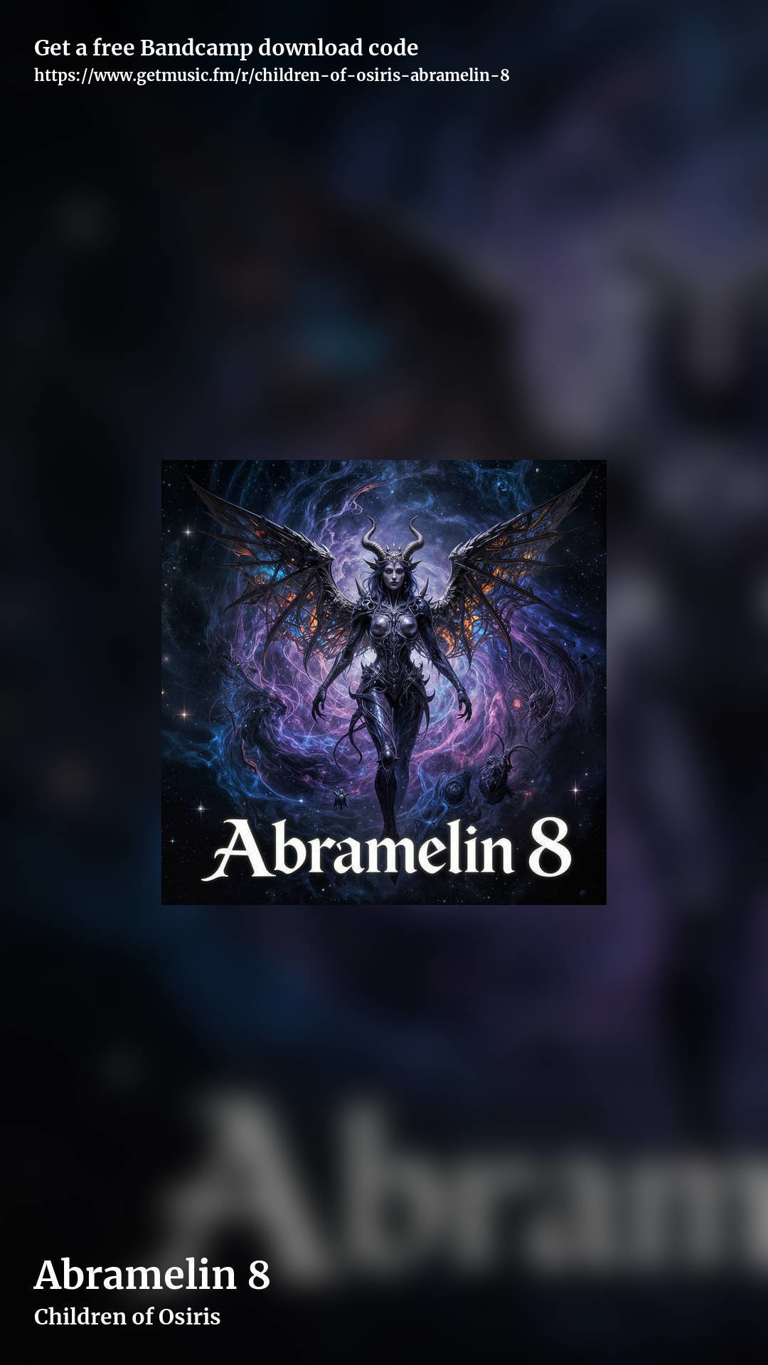 Abramelin 8 by Children of Osiris, story promo share image