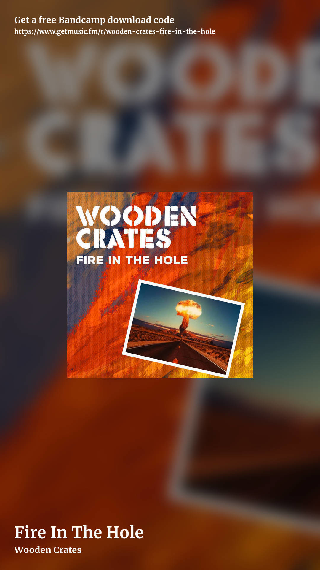 Fire In The Hole by Wooden Crates, story promo share image