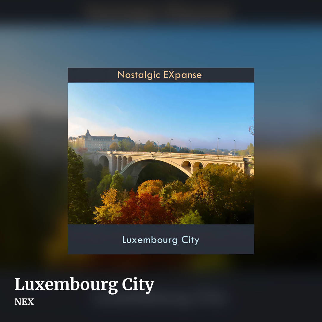 Luxembourg City by NEX, square clean share image