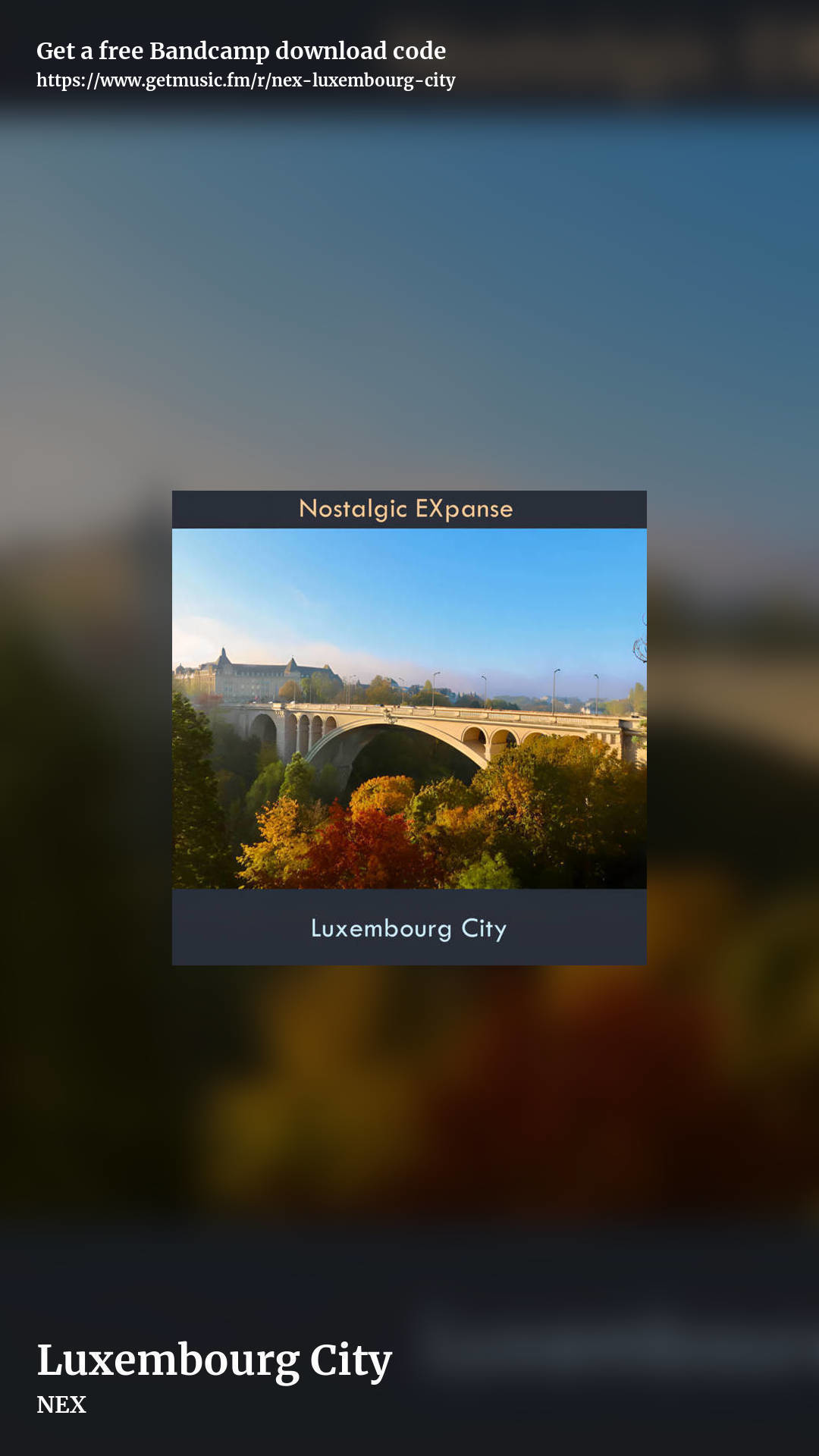 Luxembourg City by NEX, story promo share image