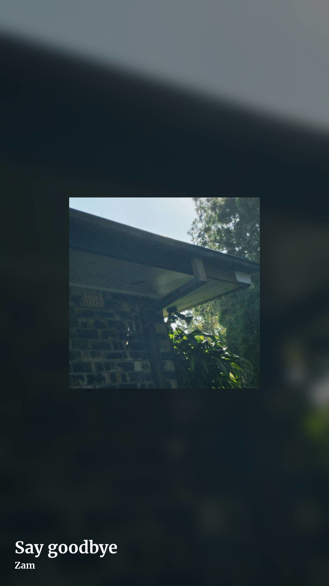 Say goodbye by Zam, story clean share image
