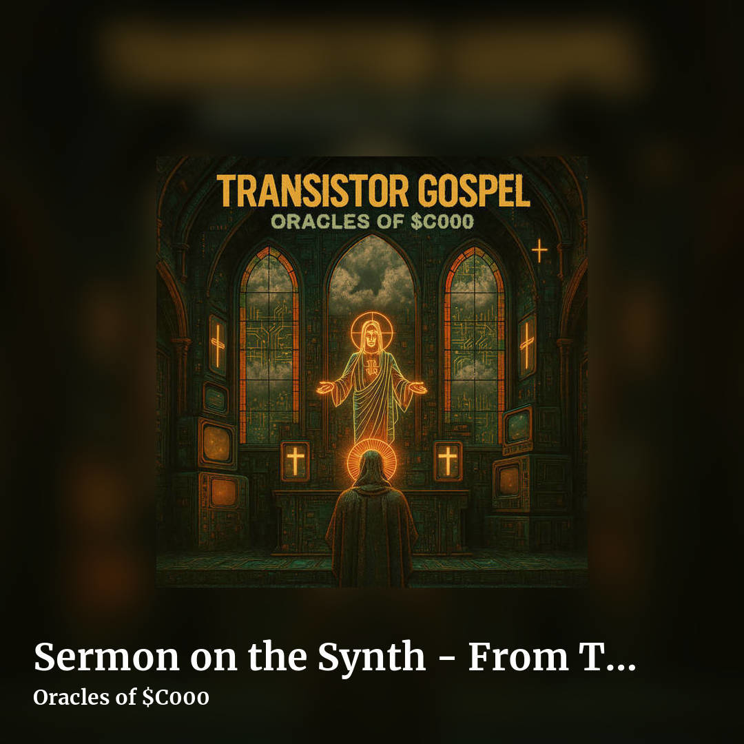 Sermon on the Synth - From Transistor Gospel by Oracles of $C000, square clean share image
