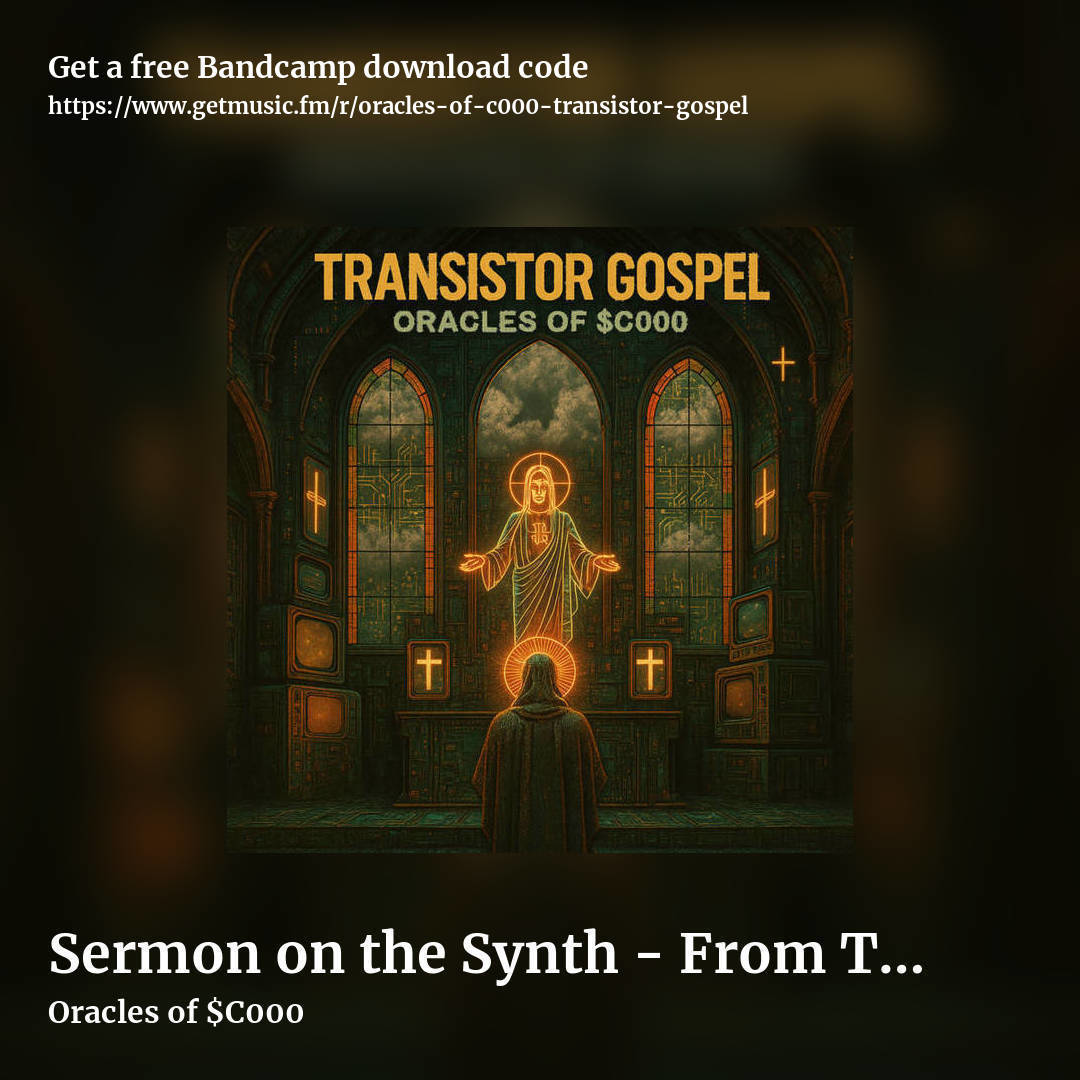 Sermon on the Synth - From Transistor Gospel by Oracles of $C000, square promo share image