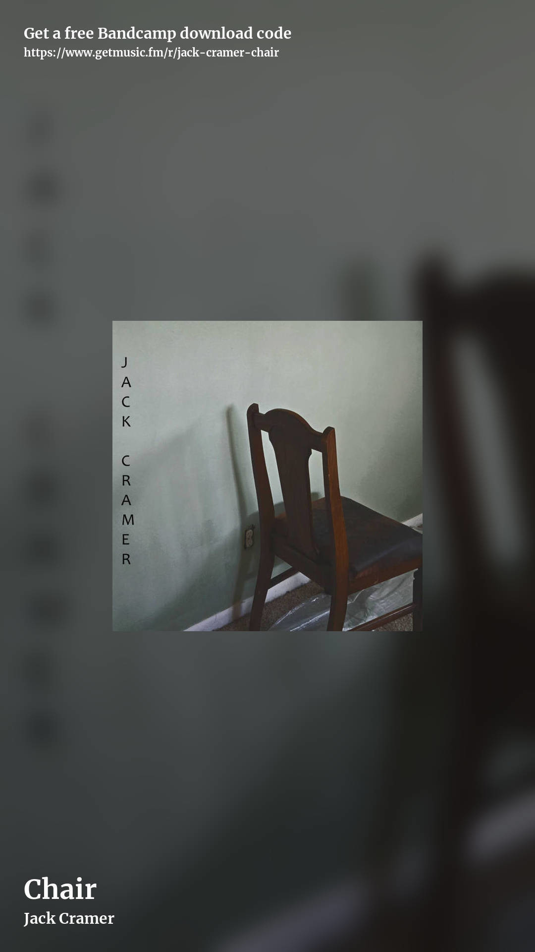 Chair by Jack Cramer, story promo share image