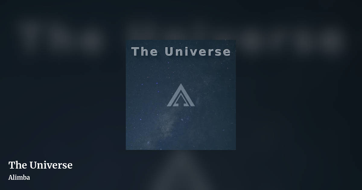 The Universe by Alimba, landscape clean share image