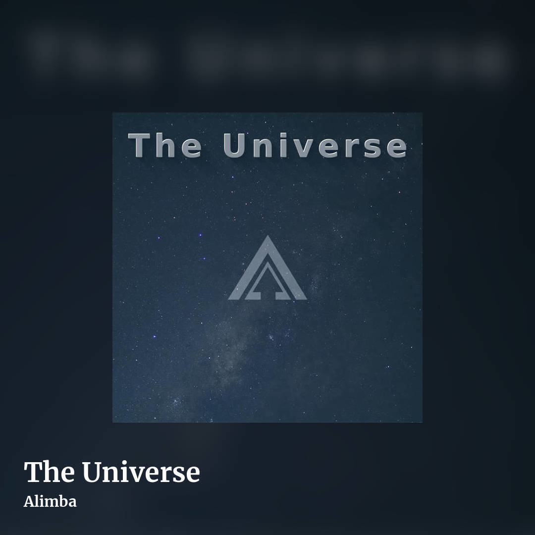 The Universe by Alimba, square clean share image