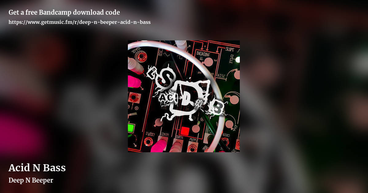 Acid N Bass by Deep N Beeper, landscape promo share image