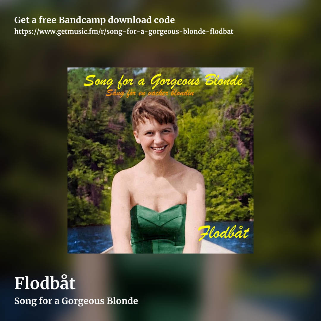 Flodbåt by Song for a Gorgeous Blonde, square promo share image