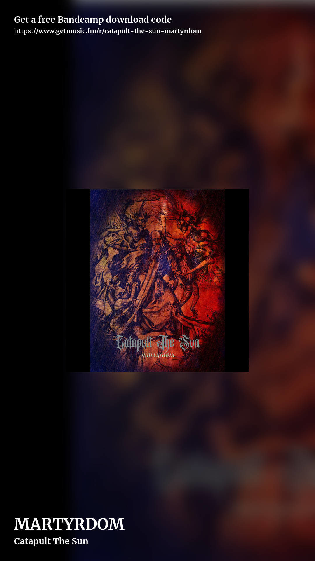 MARTYRDOM by Catapult The Sun, story promo share image