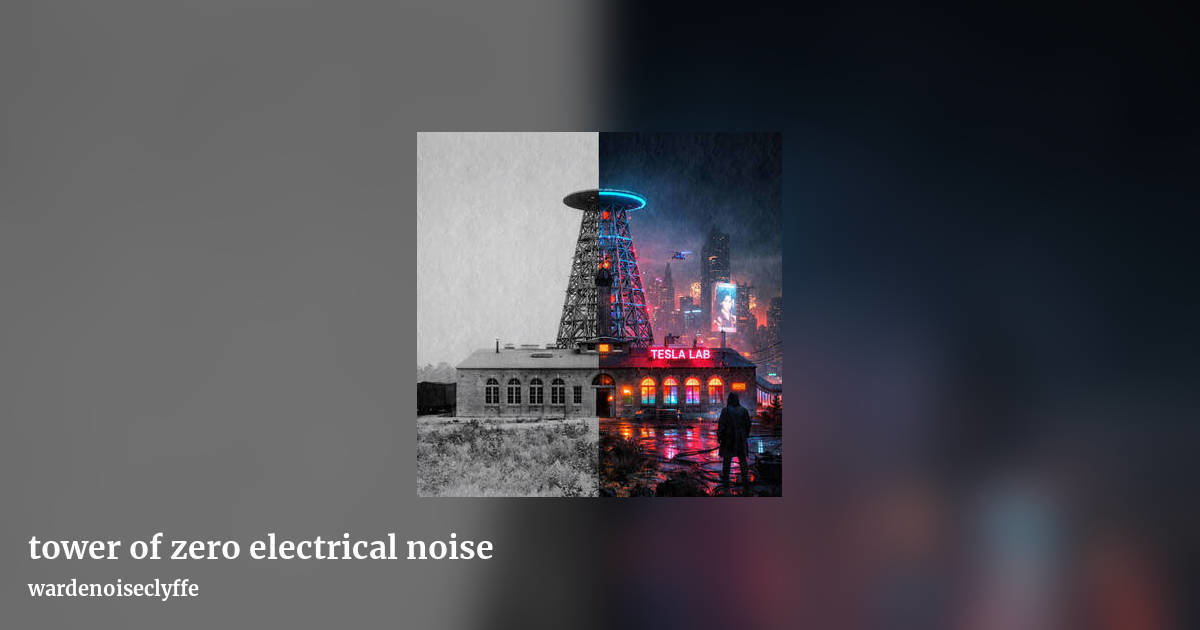 tower of zero electrical noise by wardenoiseclyffe, landscape clean share image