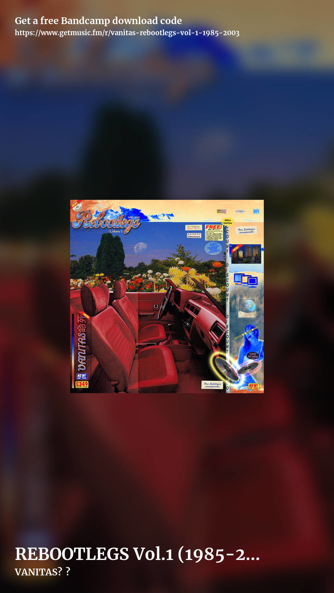 REBOOTLEGS Vol​.​1 (1985​-​2003) by VANITAS命死, story promo share image
