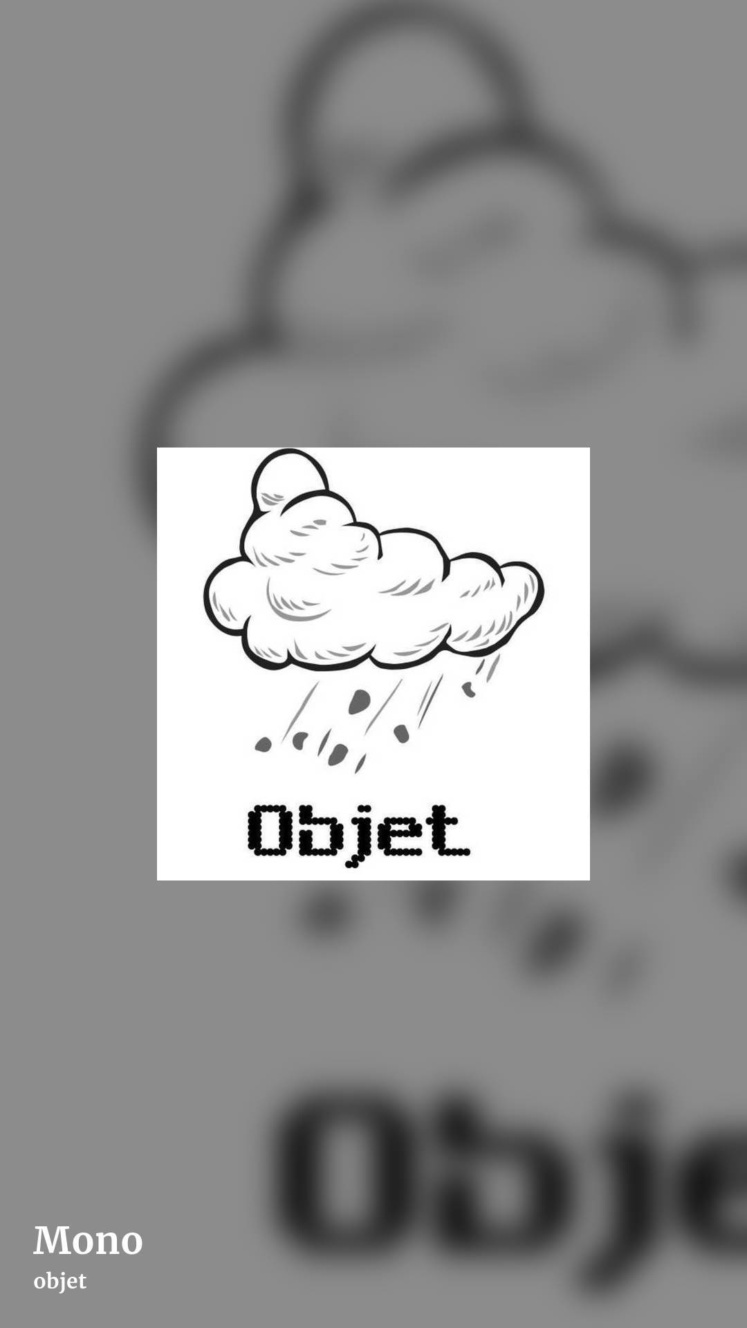 Mono by objet, story clean share image
