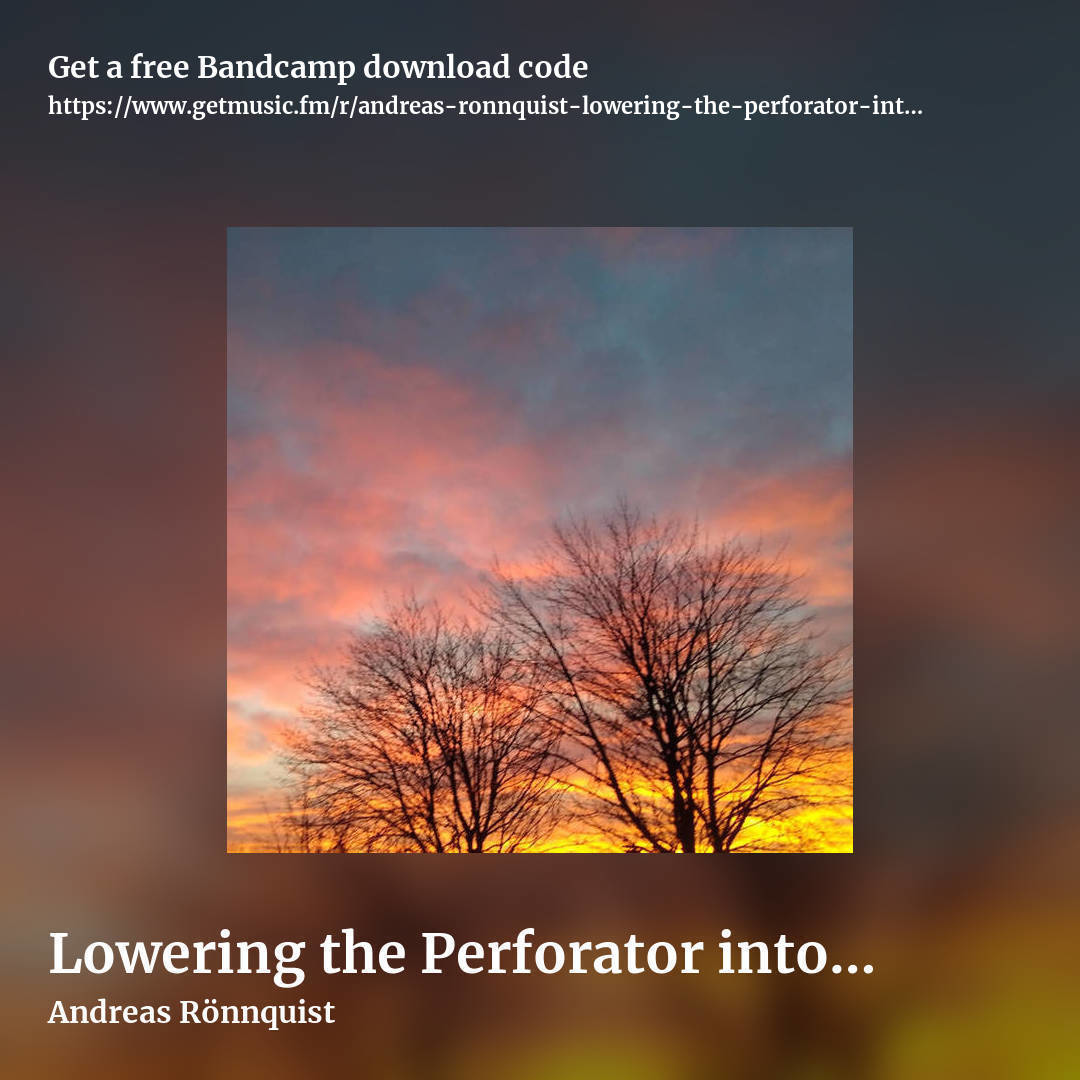 Lowering the Perforator into the Volcano by Andreas Rönnquist, square promo share image