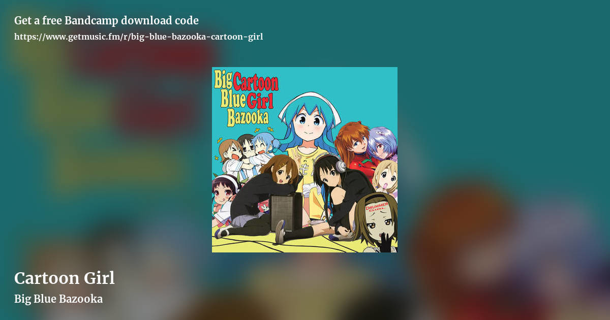 Cartoon Girl by Big Blue Bazooka, landscape promo share image