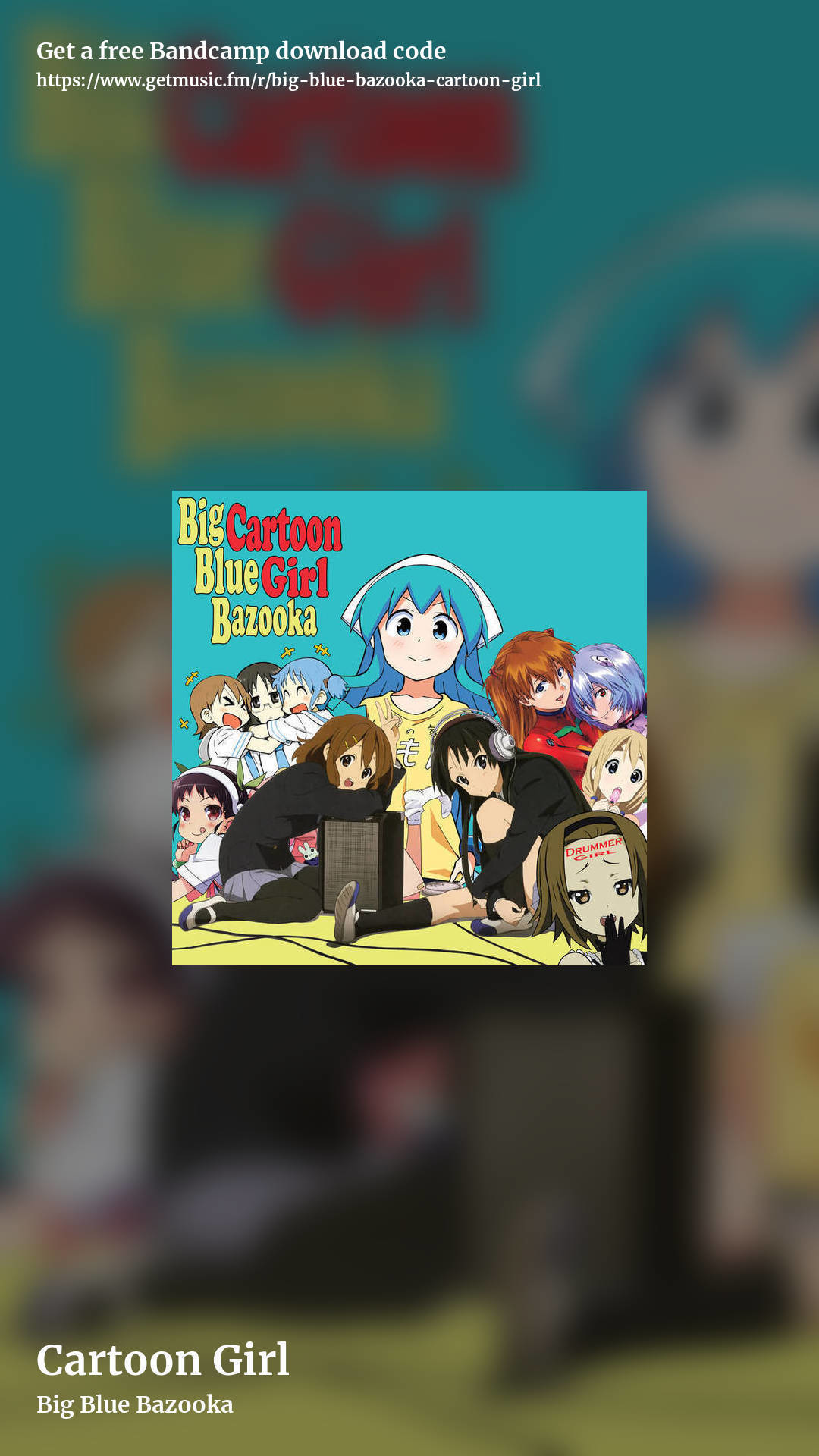 Cartoon Girl by Big Blue Bazooka, story promo share image