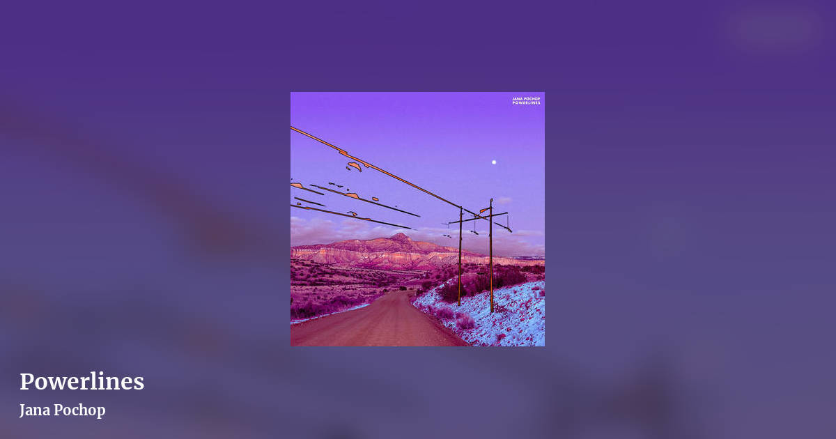 Powerlines by Jana Pochop, landscape clean share image