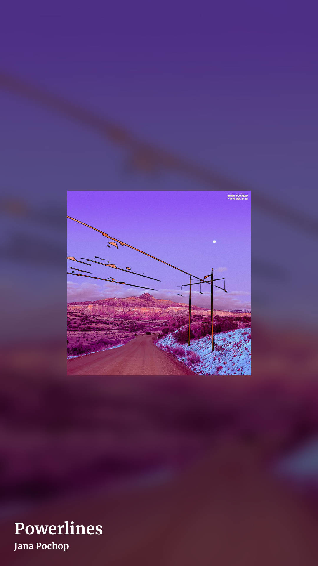 Powerlines by Jana Pochop, story clean share image