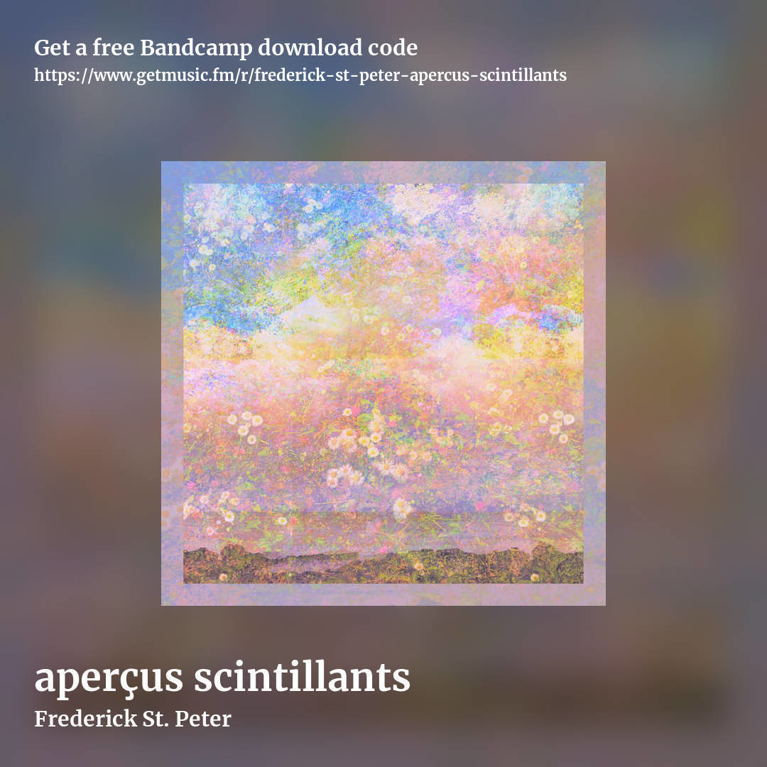 aperçus scintillants by Frederick St. Peter, square promo share image