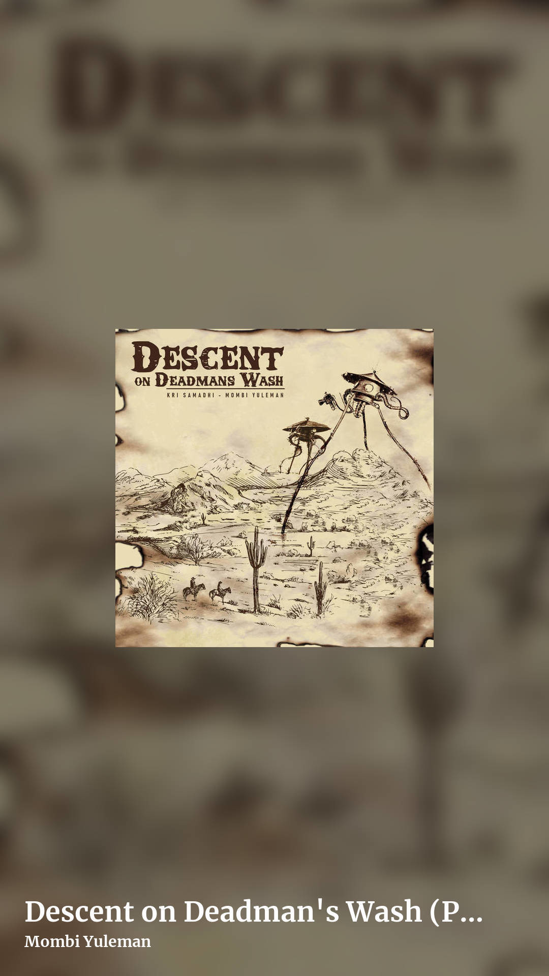 Descent on Deadman's Wash (Psytrance 148-152bpm) by Mombi Yuleman, story clean share image