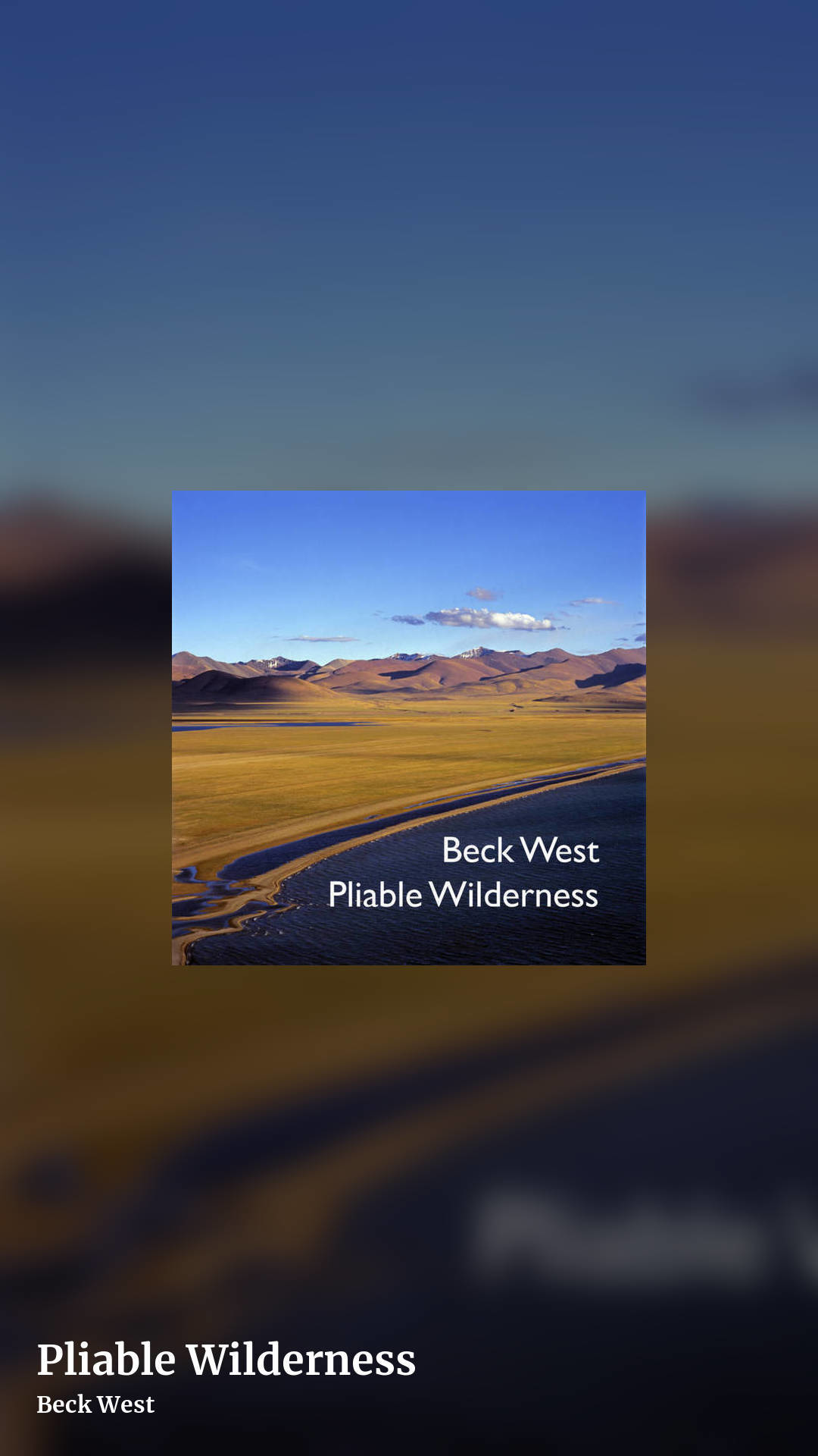 Pliable Wilderness by Beck West, story clean share image