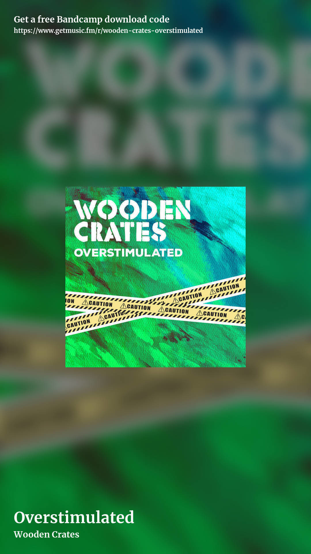 Overstimulated by Wooden Crates, story promo share image