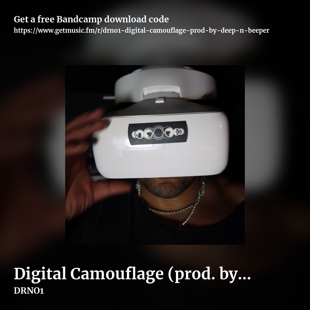 Digital Camouflage (prod. by Deep N Beeper) by DRNO1, square promo share image