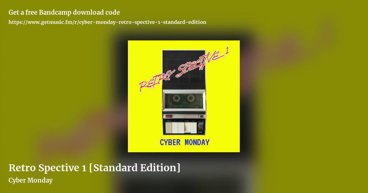 Retro Spective 1 [Standard Edition] by Cyber Monday, landscape promo share image
