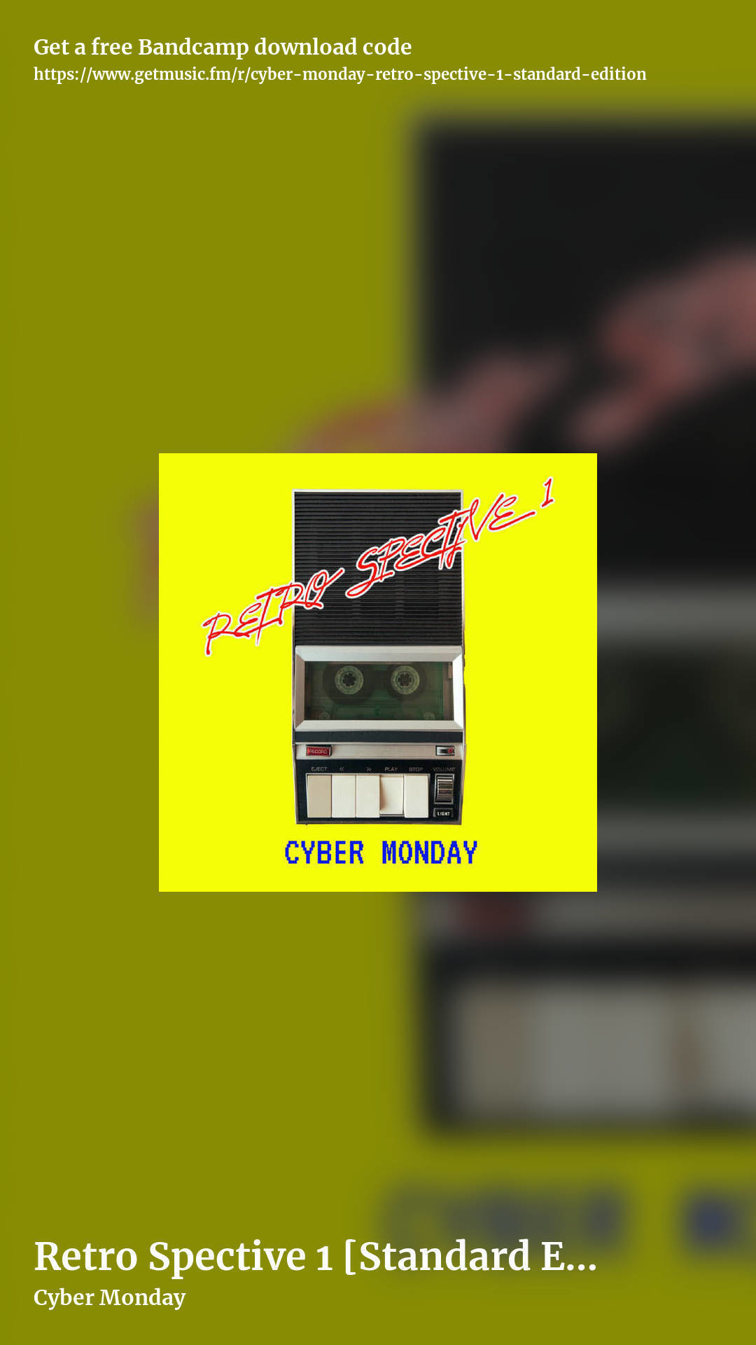 Retro Spective 1 [Standard Edition] by Cyber Monday, story promo share image