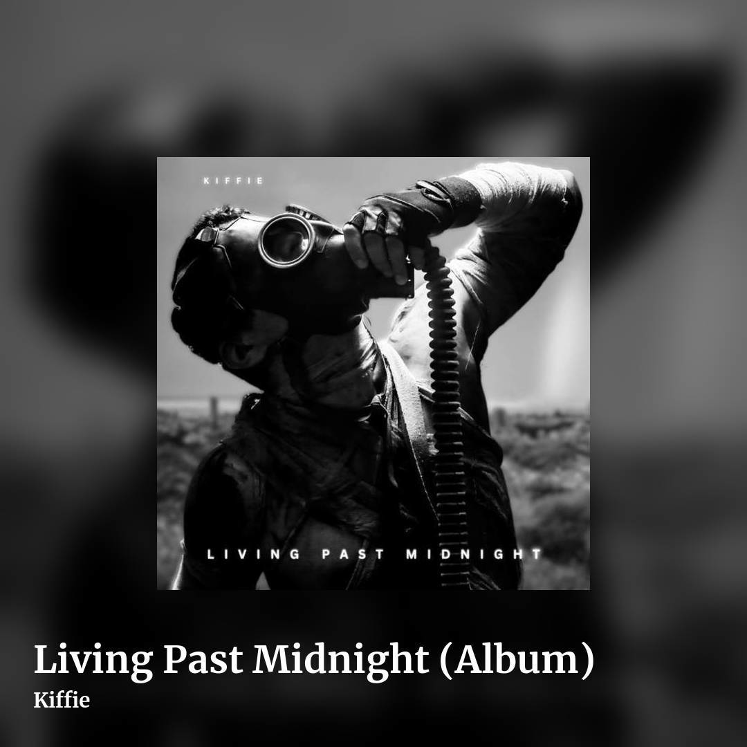 Living Past Midnight (Album) by Kiffie, square clean share image