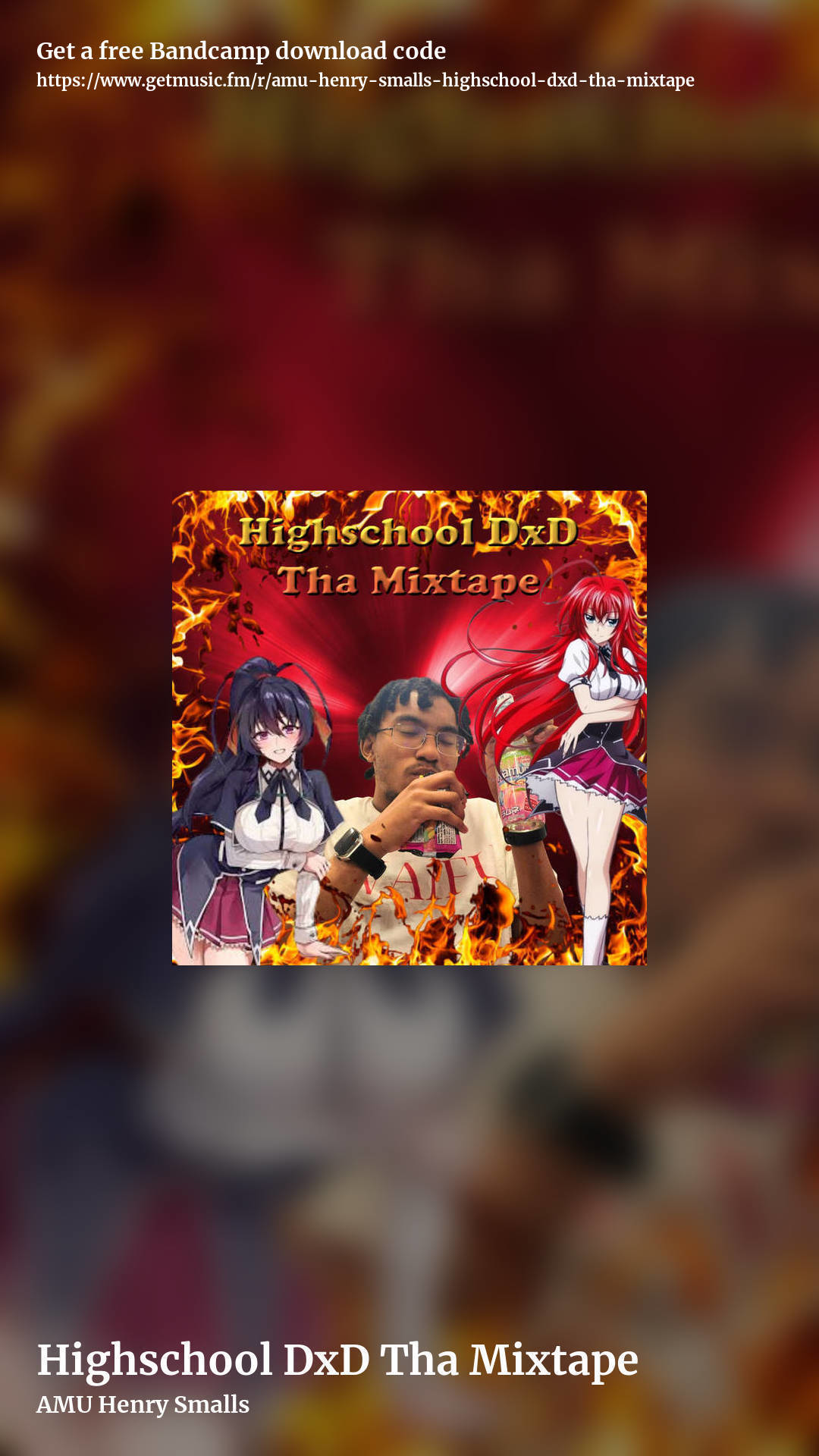 Highschool DxD Tha Mixtape by AMU Henry Smalls, story promo share image