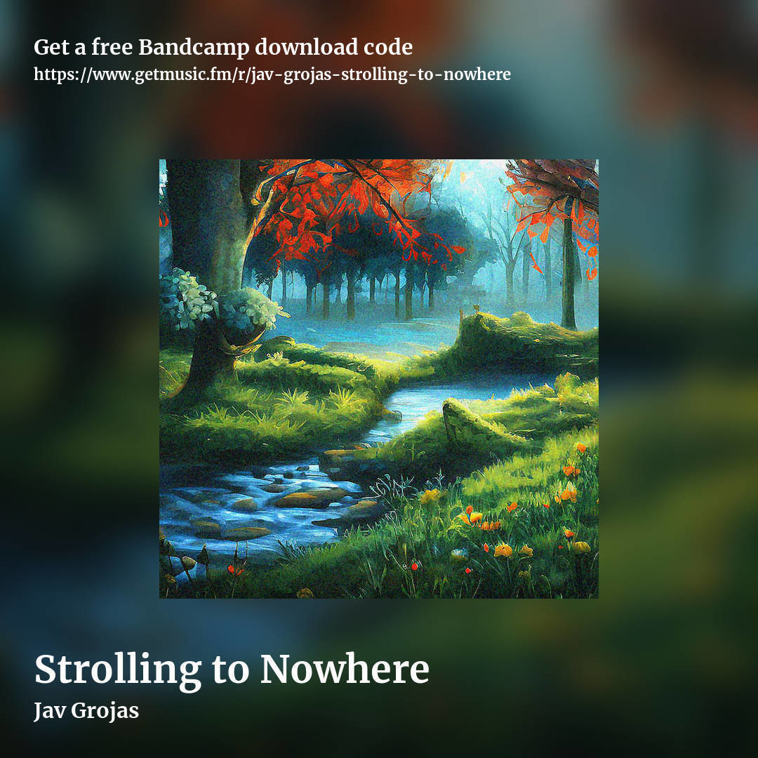 Strolling to Nowhere by Jav Grojas, square promo share image