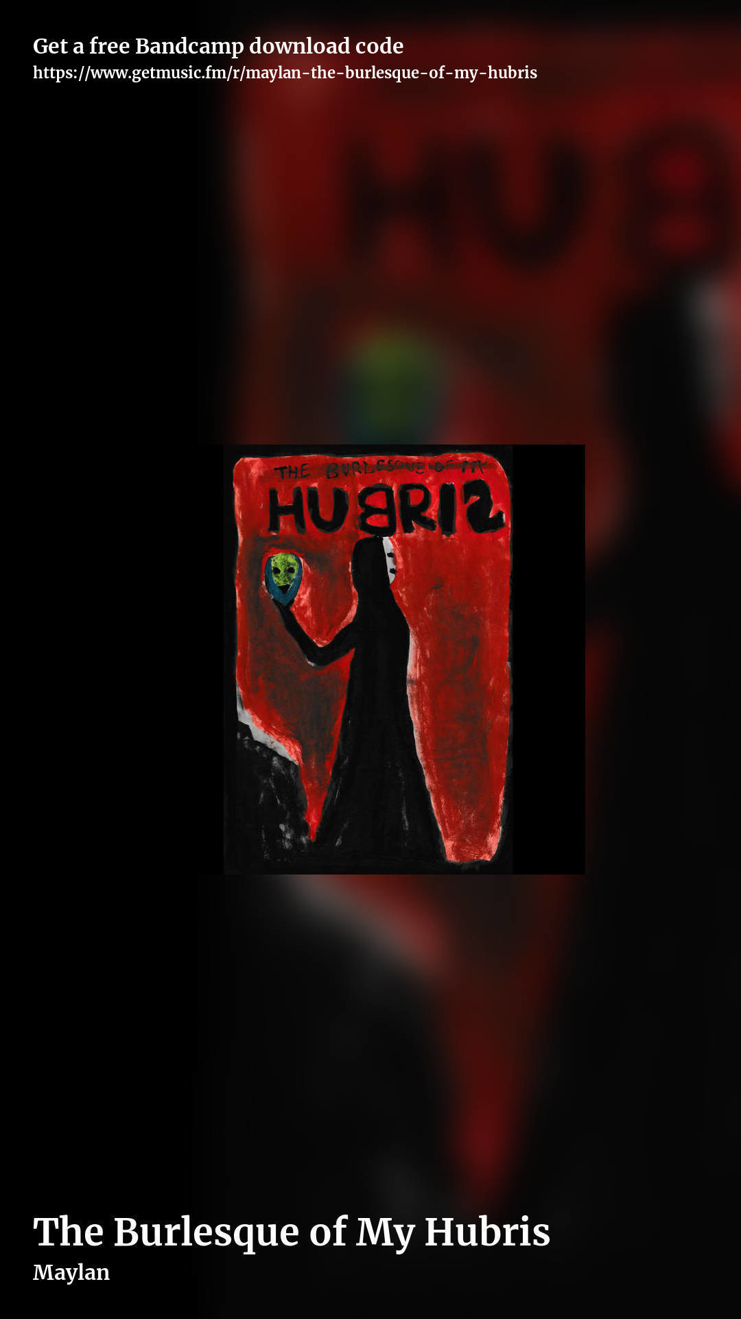 The Burlesque of My Hubris by Maylan, story promo share image