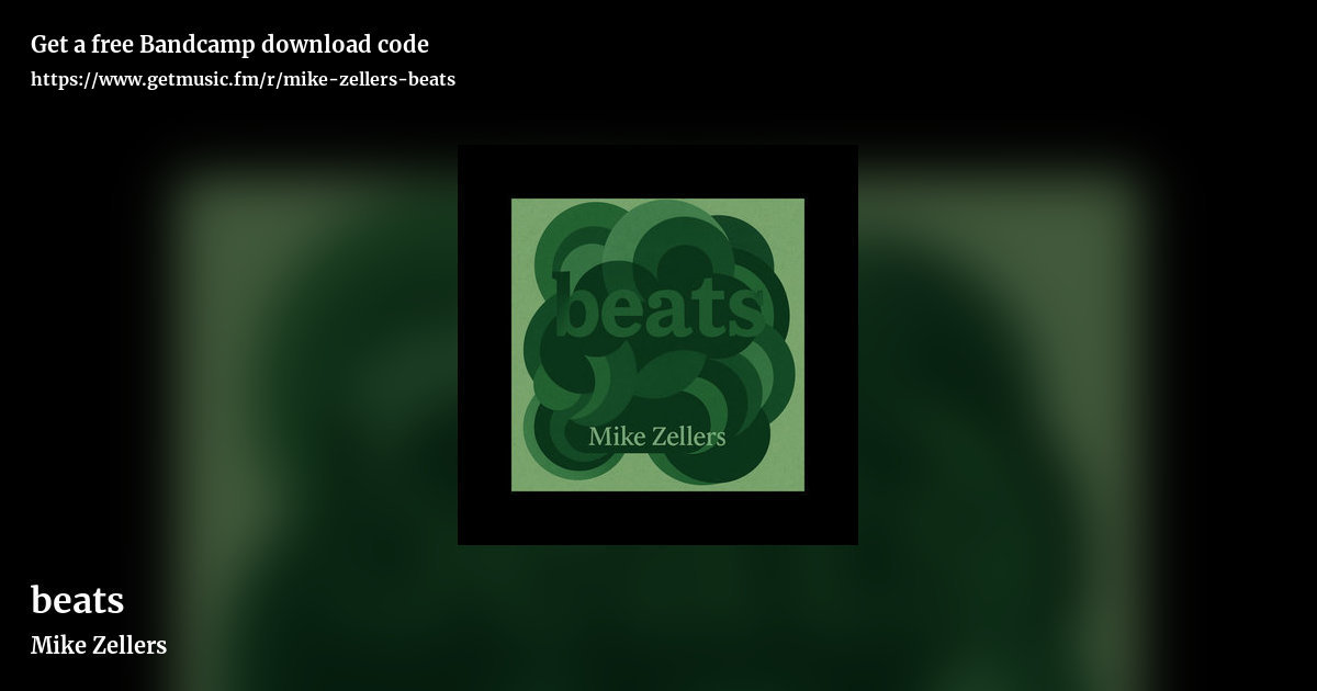 beats by Mike Zellers, landscape promo share image
