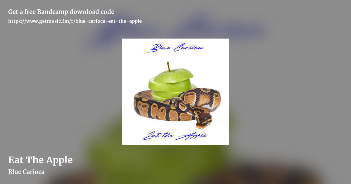 Eat The Apple by Blue Carioca, landscape promo share image