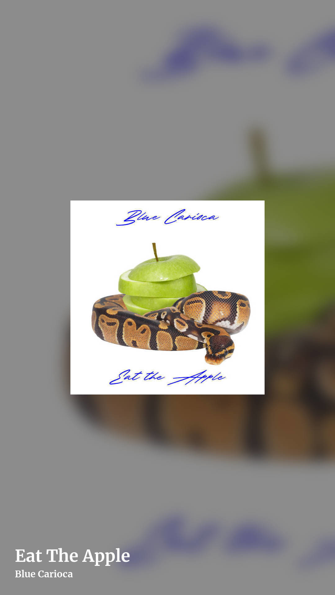 Eat The Apple by Blue Carioca, story clean share image