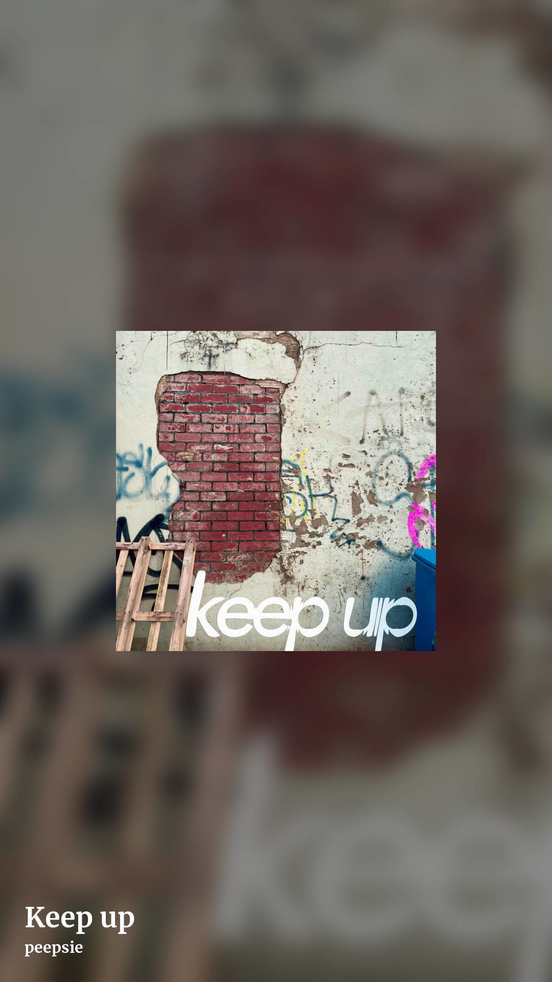 Keep up by peepsie, story clean share image