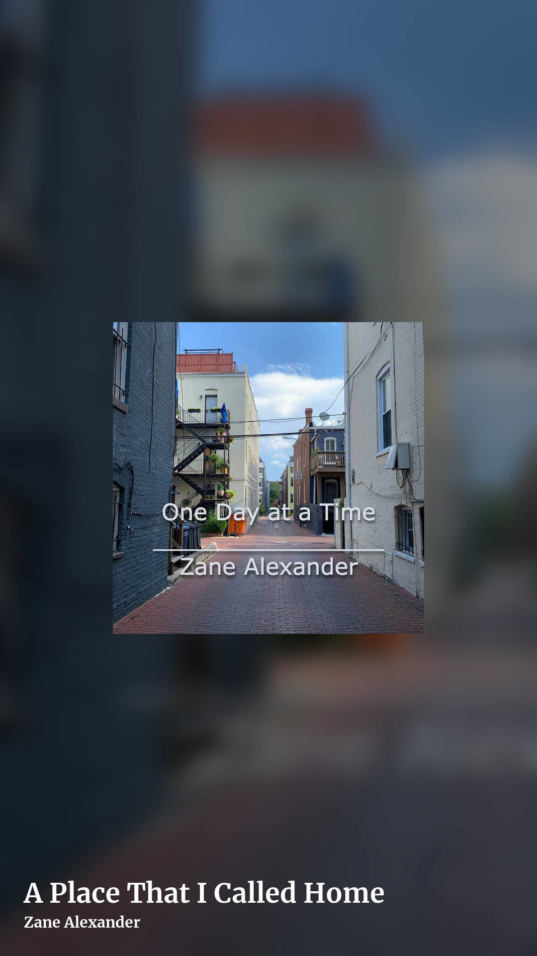 A Place That I Called Home by Zane Alexander, story clean share image