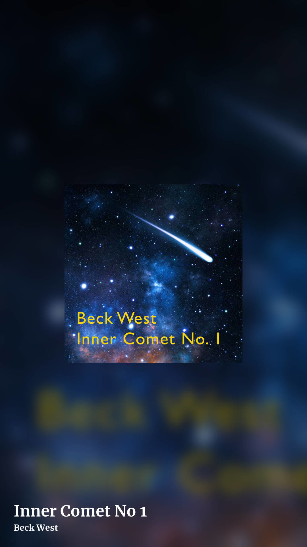 Inner Comet No 1 by Beck West, story clean share image