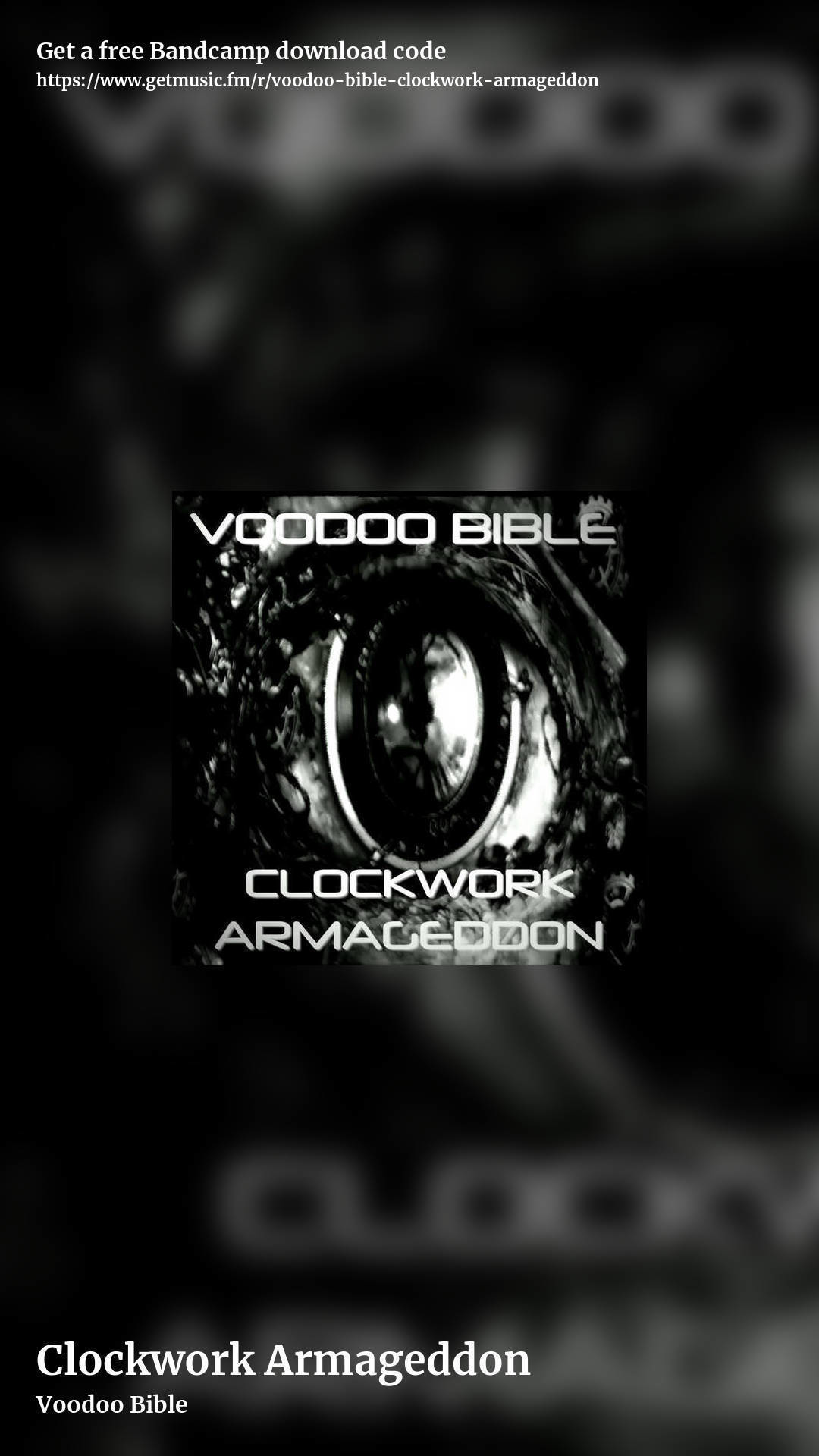 Clockwork Armageddon by Voodoo Bible , story promo share image