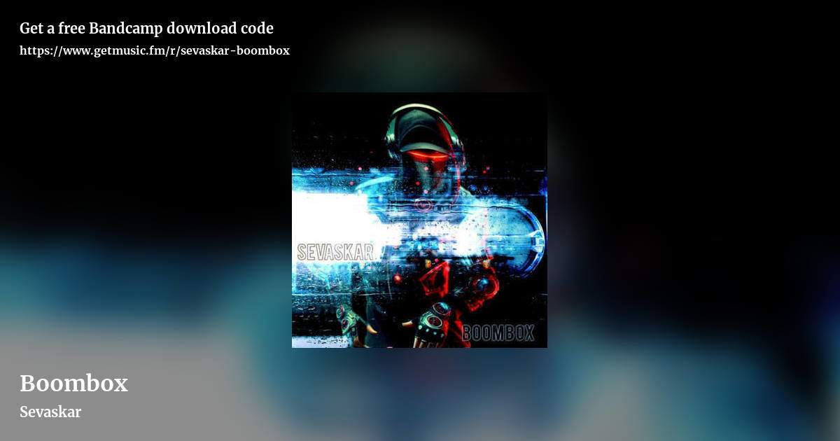 Boombox by Sevaskar, landscape promo share image