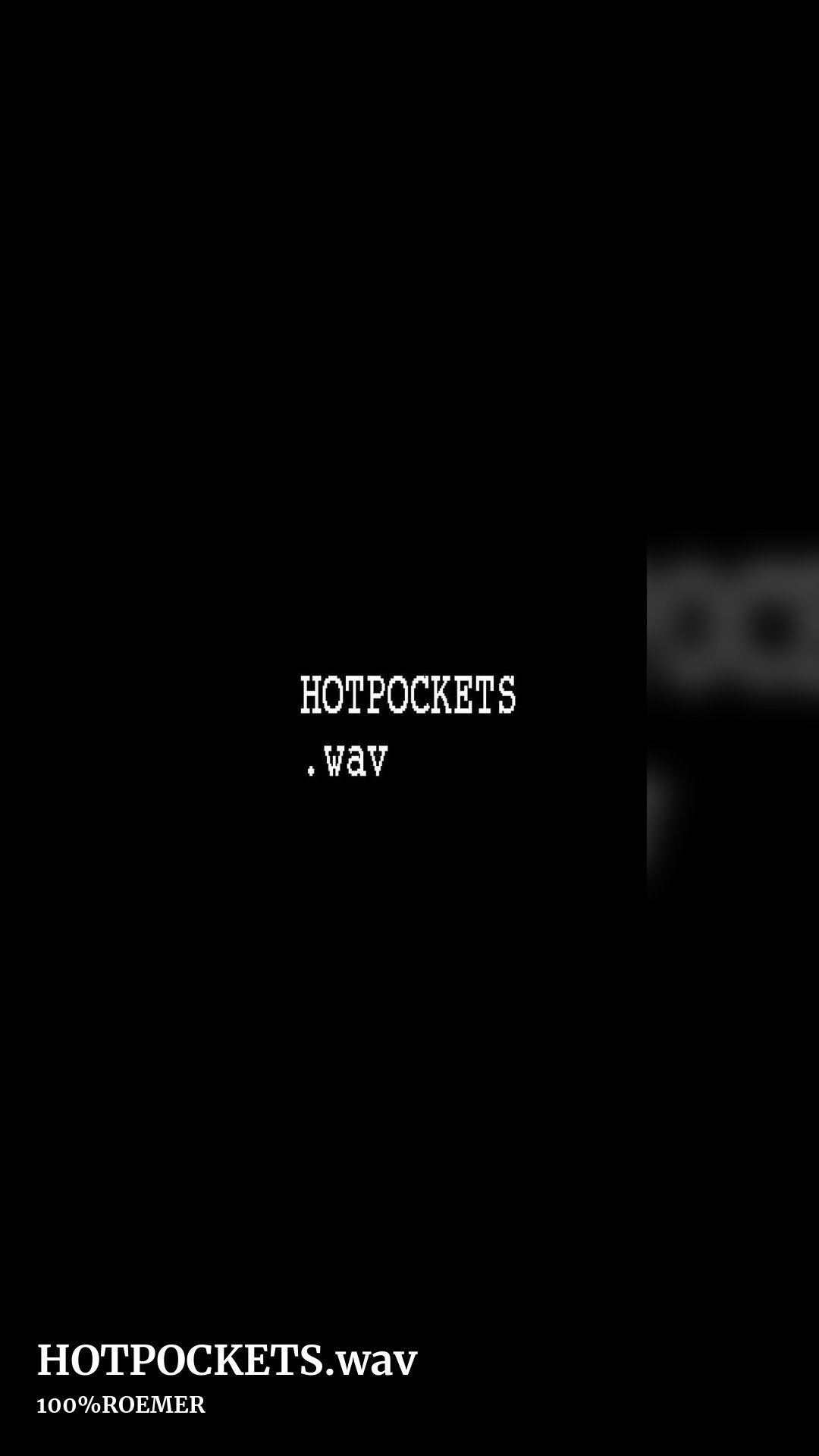 HOTPOCKETS.wav by 100%ROEMER, story clean share image