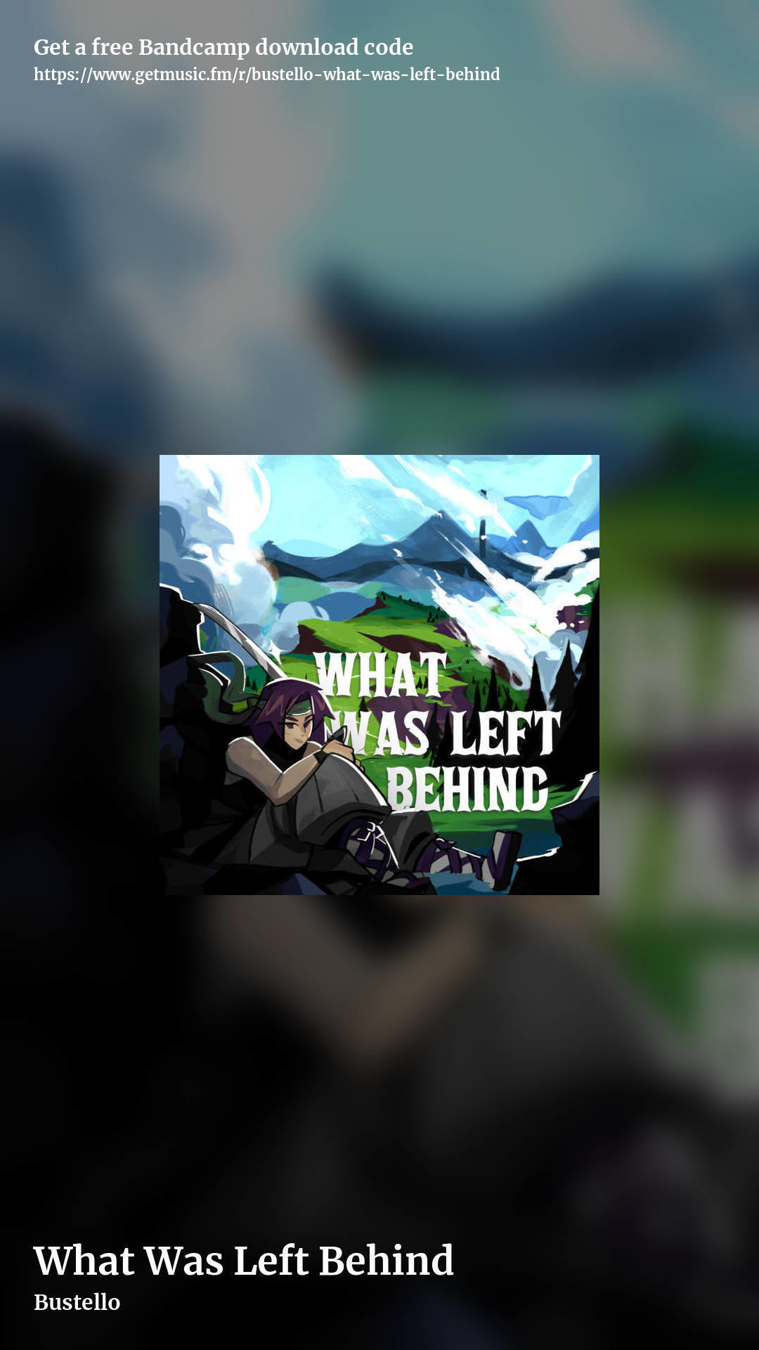 What Was Left Behind by Bustello, story promo share image